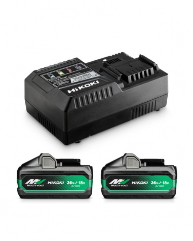 HiKOKI Batteripaket 36V 2st BSL36B18X