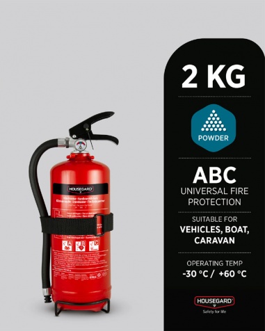 Pulversl�ckare Housegard 2kg 13A 89B C