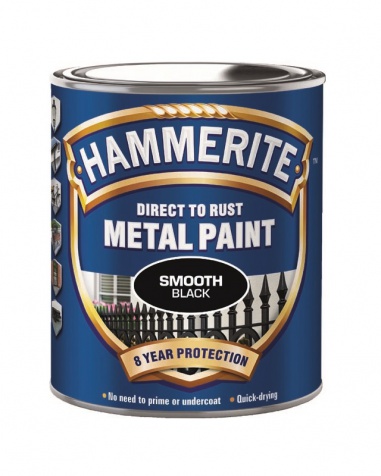 Hammerite Slätlack Svart 750ml