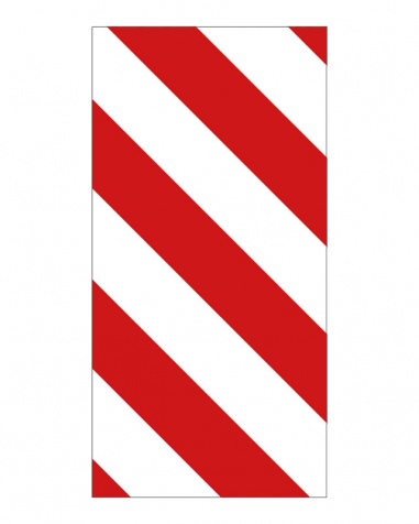 Skylt Sidomarkering Höger