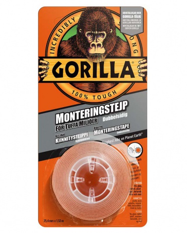 Gorilla Monteringstejp