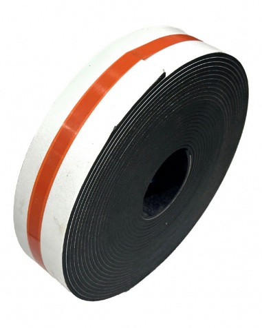 Gummiduk med Sj�lvh�ftande tejp 3x50mm 10m