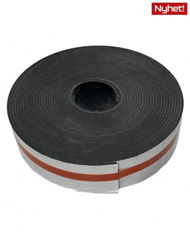 Gummiduk med Sj�lvh�ftande tejp 3x50mm 10m