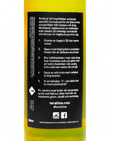 tershine Purify Shampoo 500ml.