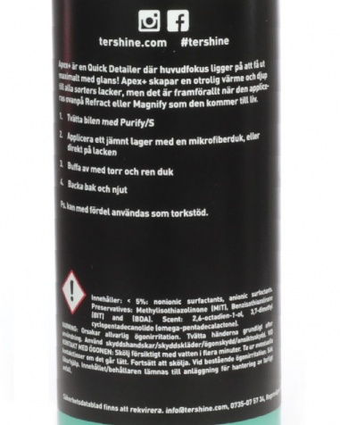 tershine Apex+ Gloss Booster 500ml