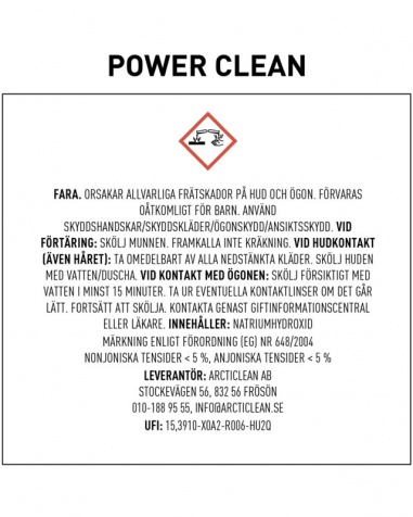 Arcticlean Power Clean 5l.