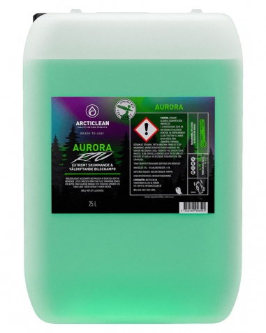 Arcticlean Aurora Bilshampoo 25l.