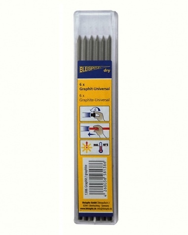 Grafitstift till Bleispitz Dry 6st