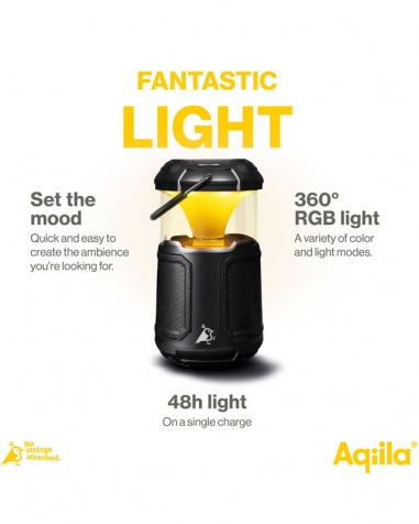 Aqiila Soundbird B10 Dimbar LED-lampa med högtalare
