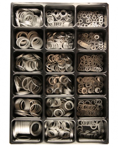 Sortiment Aluminiumbrickor