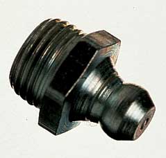 Sm�rjnippel M6x1 Rak